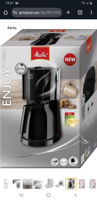 Cafetera goteo
