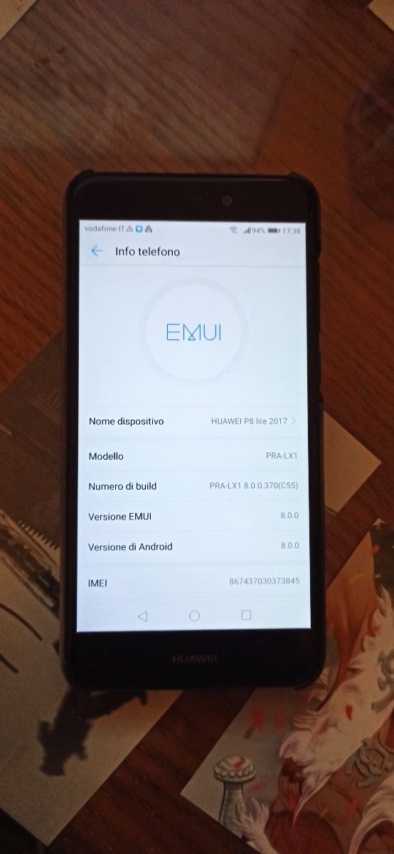 Telefono Huawei P8 lite nero