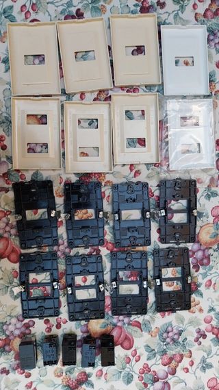 Materiale elettrico prese placche frutti