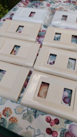 Materiale elettrico prese placche frutti