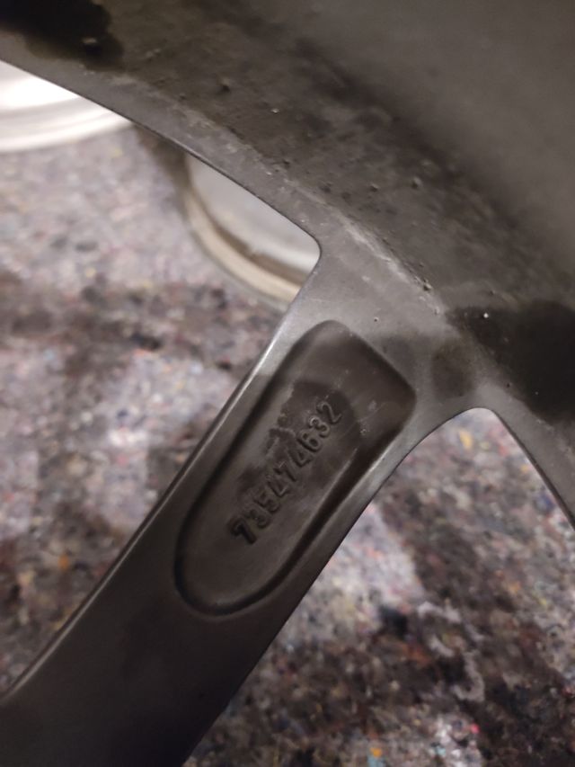 1x cerchio 17" originale Abarth Punto