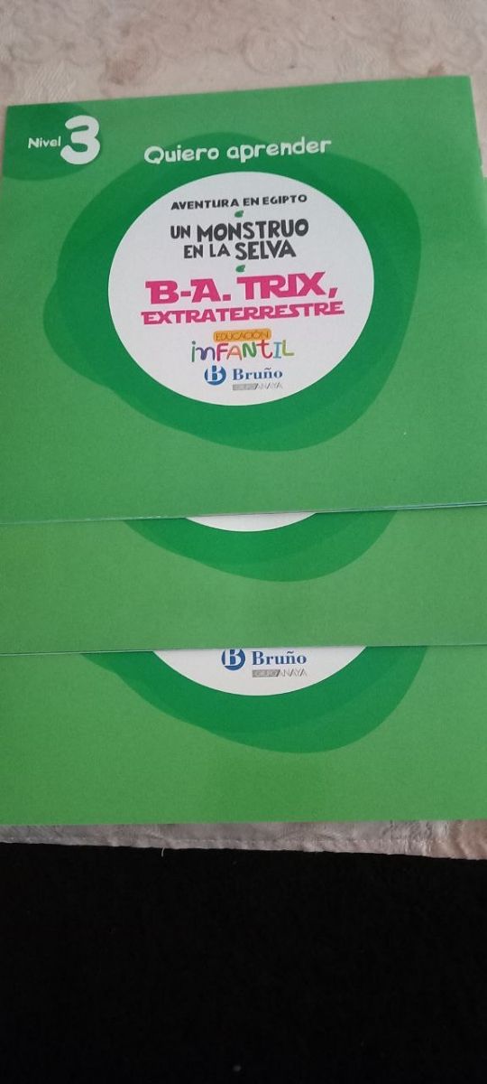 Libros Bruño Quiero Aprender Nivel 3