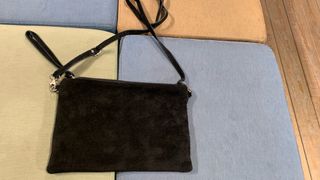 Bolso mano perlas
