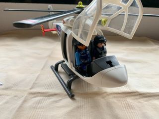 Helicóptero Policía Playmobil