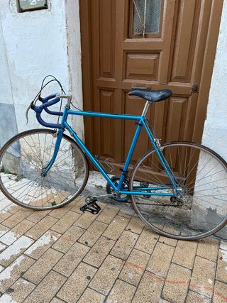 Bicicleta antigua de carretera