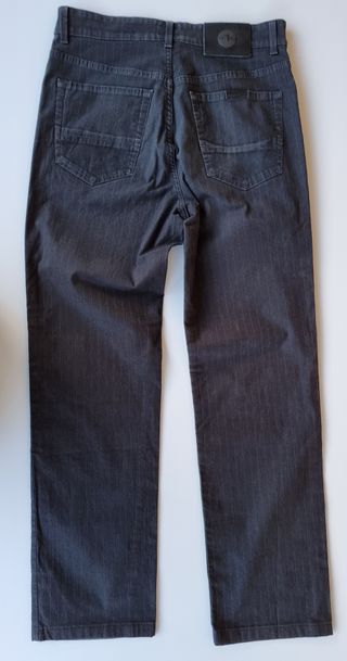 Trussardi pantalone rigato uomo