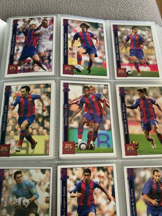 Album fichas de la liga 2005-06 incompleto