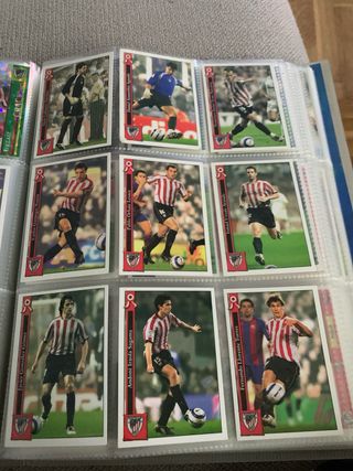 Album fichas de la liga 2005-06 incompleto