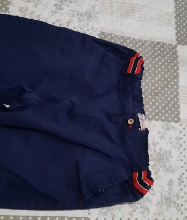 Calças compridas estilo Chino