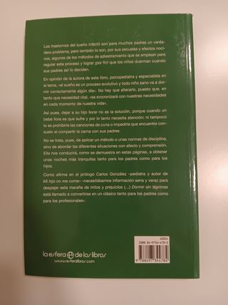 Libro "Dormir sin lágrimas"