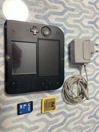Nintendo 2ds mas tarjeta con 248 juegos