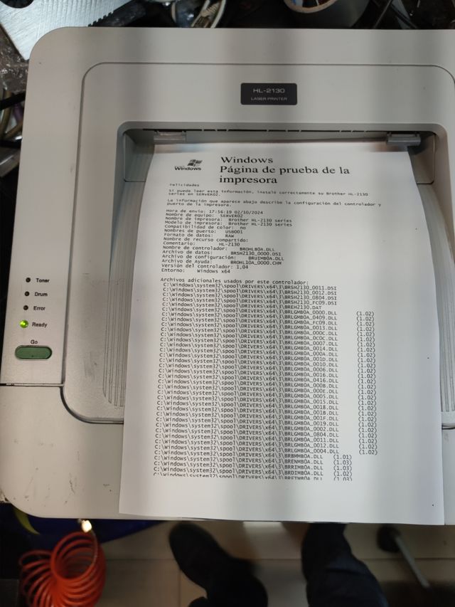 Impresora láser Brother HL 2130