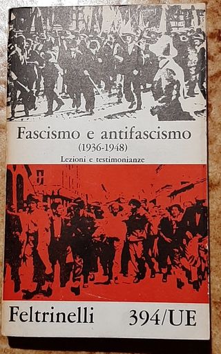 Libro Fascismo e antifascismo