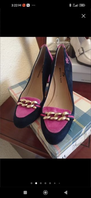 Zapatos de piel MONTEPICAZA NUEVOS 
