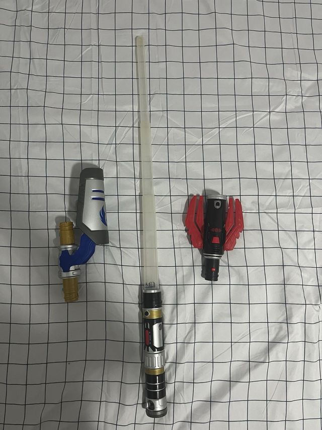 Juguete star wars sable laser