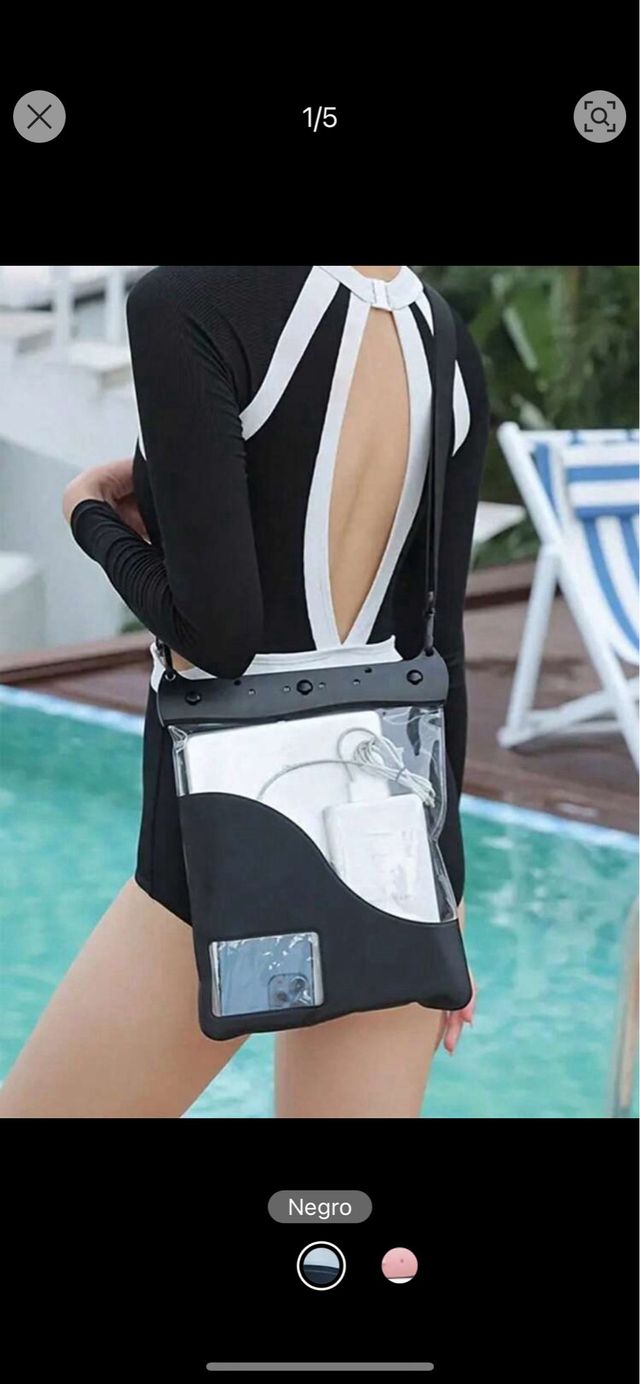 Bolso para piscina/playa/rio impermeable