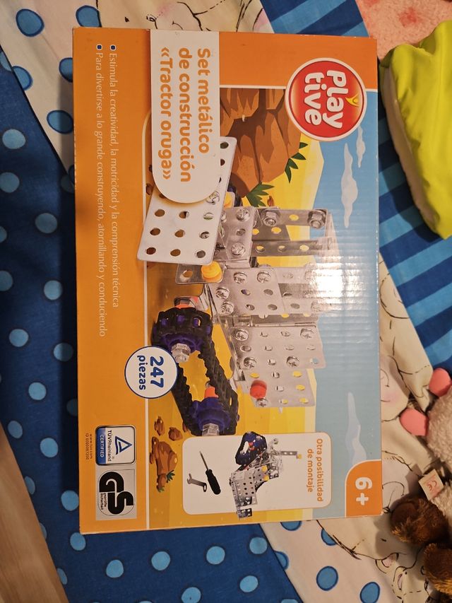 Set metálico de construcción