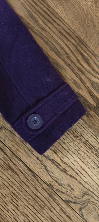 Cappotto invernale viola da bambina