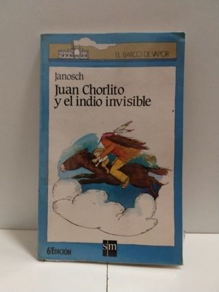 Libro Juan Chorlito y el indio invis
