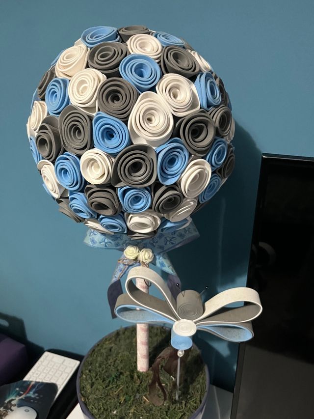 Topiario hecho a mano decoracion