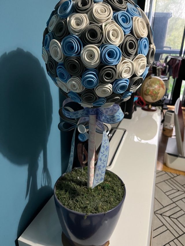 Topiario hecho a mano decoracion