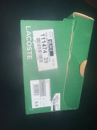 Zapatilla Lacoste