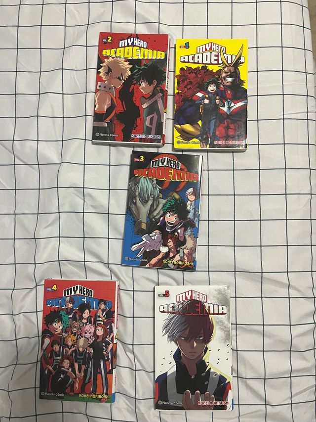 Mangas de my hero academia