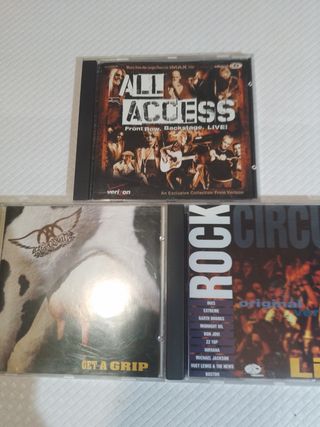 Lote cd música rock