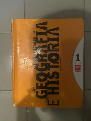 Libro geografia e historia 1 eso
