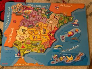 Puzzle magnético de España 