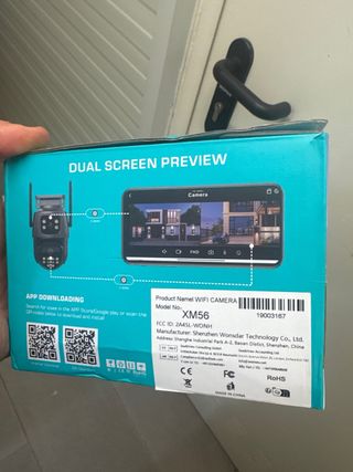 Camara vigilancia para exterior e interior