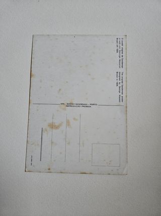 Cartel tamaño postal SANDERMAN