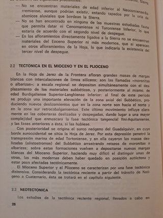 Lote de Mapas Geológicos. Años 1983-1985