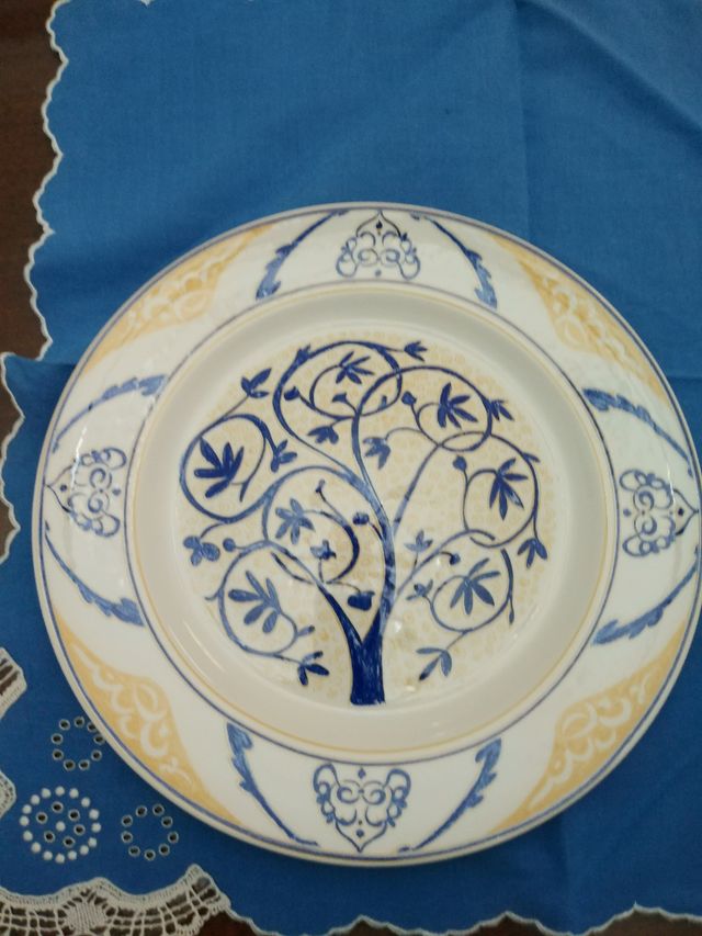 Platos nazaries decoración