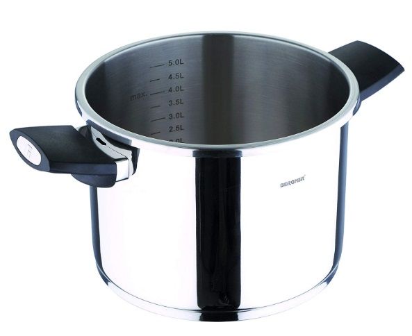 Olla presión rápida 6l. Cierre simple.