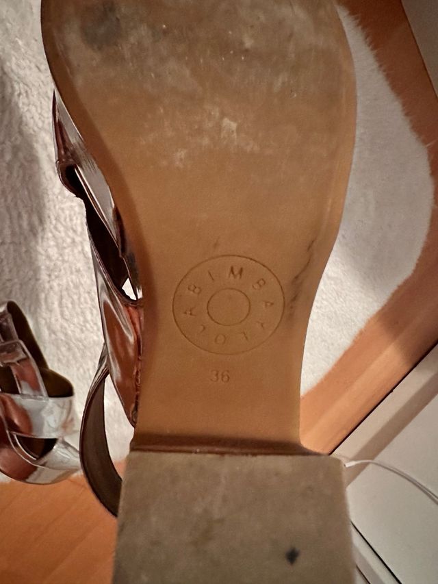 Sandalias plataforma bimba y lola