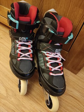 Patines en linea + accesorios