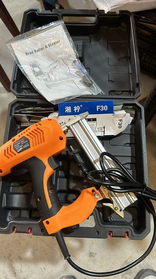 Kit de pistola y grapadora eléctrica