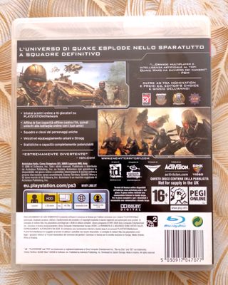 Gioco Playstation 3 Enemy territory: Quake wars