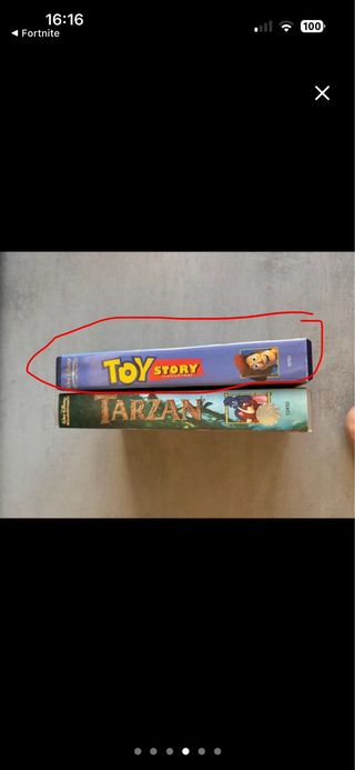 Vhs casper y toy story