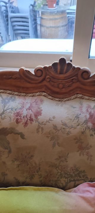 Conjunto de 3 Sofás Vintage Restauración