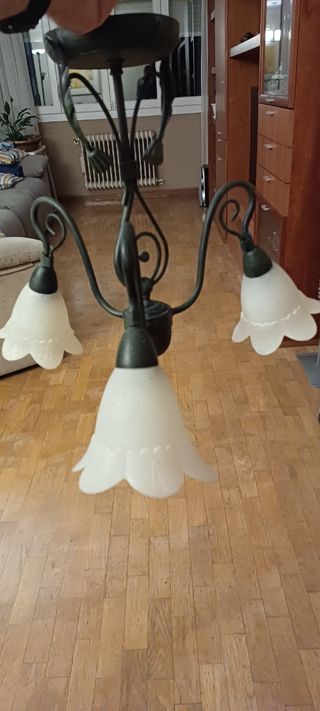 Lampara de techo y de mesita