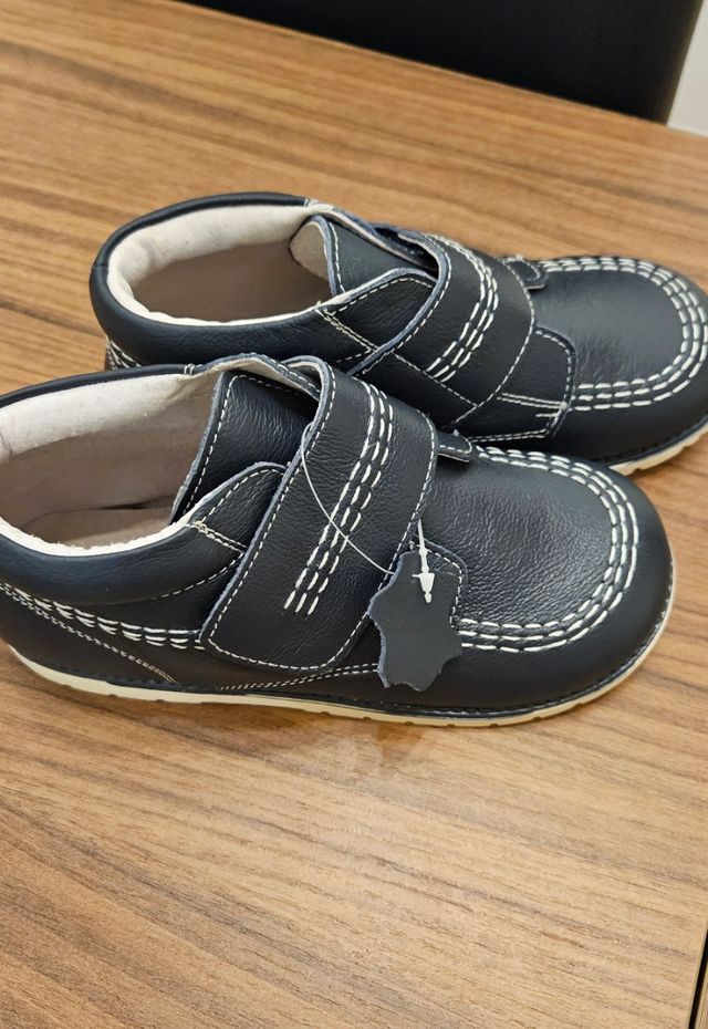 Bota piel azul n°29