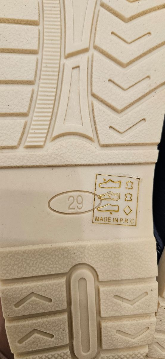 Bota piel azul n°29