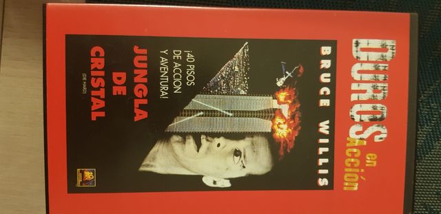 Jungla de cristal películas VHS