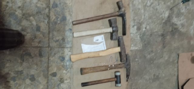 Conjunto de 5 martillos