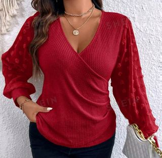 Preciosa camisa roja