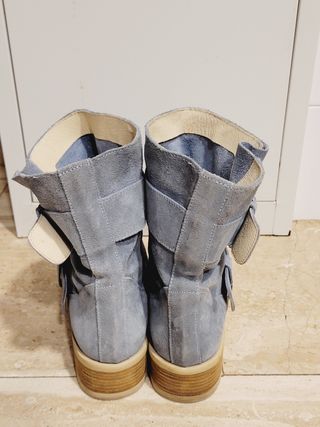 Botines de piel. T-37. Precio de compra 120€.