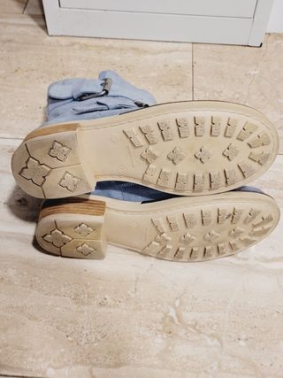 Botines de piel. T-37. Precio de compra 120€.