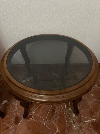 Butacas vintage y mesita